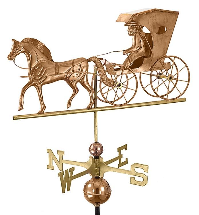 Country Doctor Handcrafted Pure Copper Weathervane -0