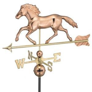 Smithsonian Running Horse 952 Weathervane By Good Directions -0