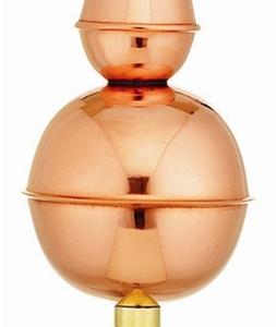Good Directions Avalon Finial - Polished Copper-0