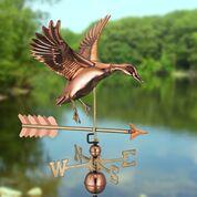 Landing Duck with Arrow Weathervane - Pure Copper - Image 2
