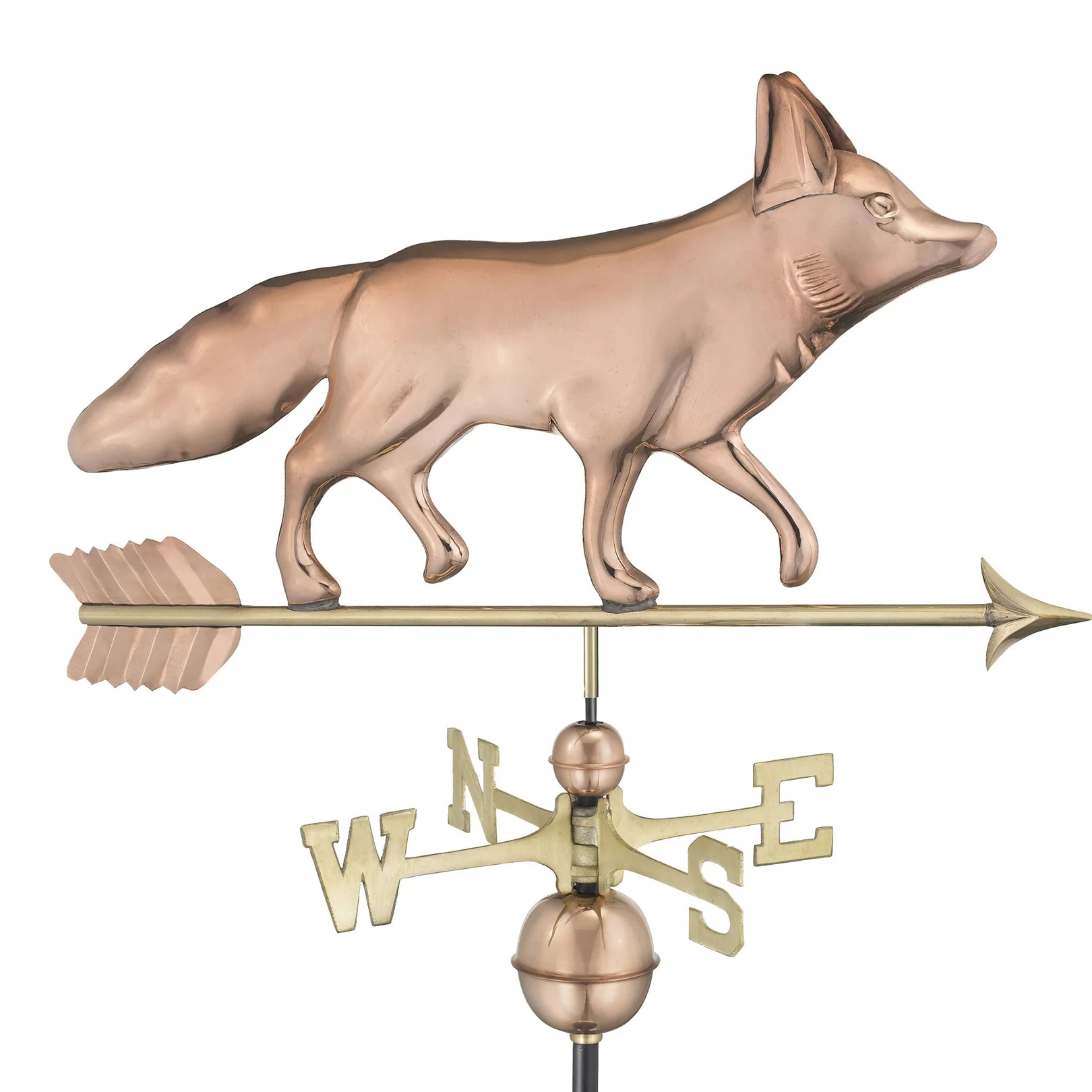 Fox Weathervane - Pure Copper by Good Directions