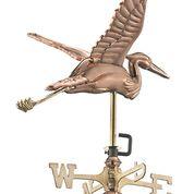 Blue Heron Garden Weathervane w/ Garden Pole - Image 2