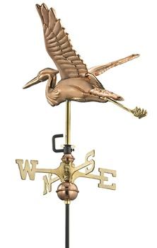 American Standard Blue Heron Weathervane-0