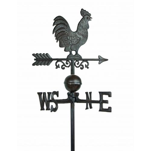 Steel Rooster Weathervane With -0