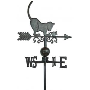 Steel Cat Weathervane-0