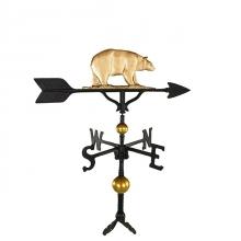 Old Barn Rustic Co. 32" Deluxe Bear Aluminum Weathervane-0