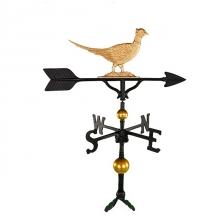 Old Barn Rustic Co. 32" Deluxe Pheasant Aluminum Weathervane-0