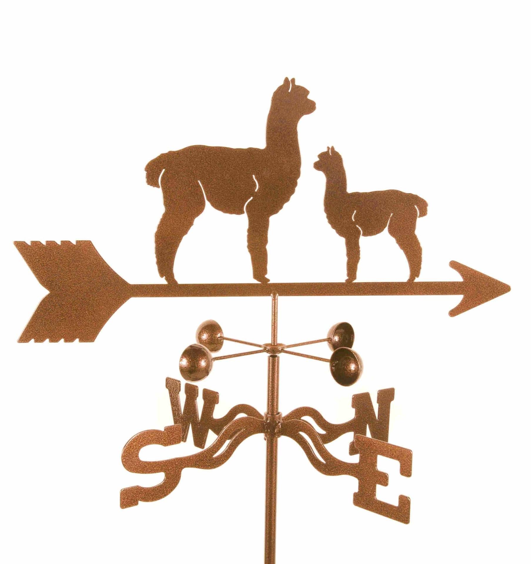 Alpaca and Baby Weathervane-0