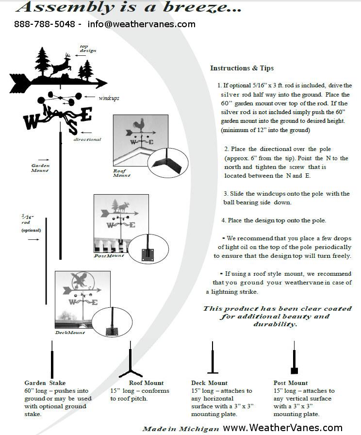 Bison Weathervane-3635