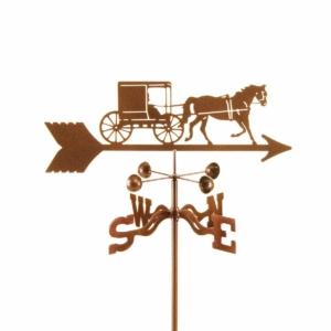 Amish Horse and Buggy Weathervane-0