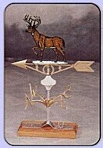 Whitetail Deer Aluminum Weather Vane-0