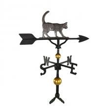 Old Barn Rustic Co. 32" Deluxe Cat Aluminum Weathervane -0