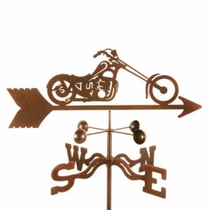 Chopper Motorcycle Weathervane-0