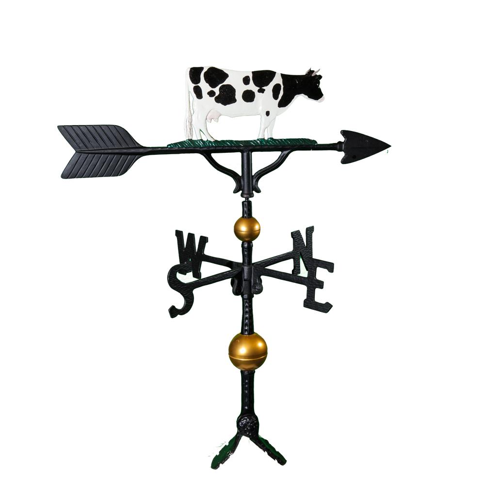 Old Barn Rustic Co. 32" Deluxe Cow Aluminum Weathervane -0