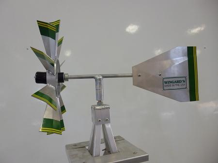 Eight Foot Ornamental Aluminum Windmill-4440