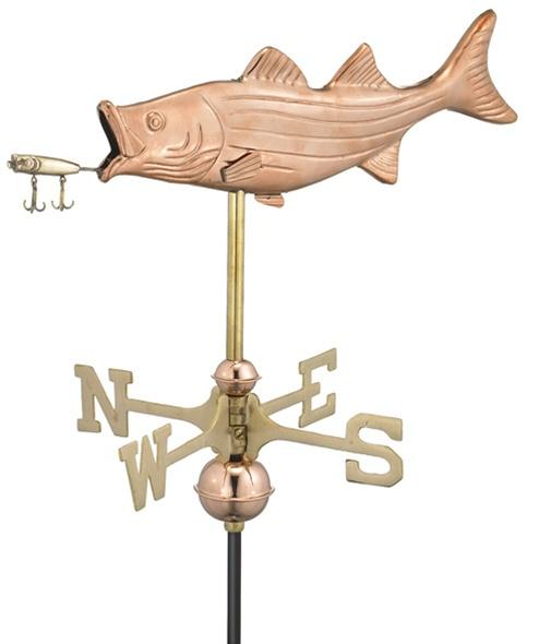 Bass & Lure Fish Weathervane 8847