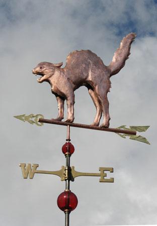 West Coast Weathervanes Scary Cat Weathervane