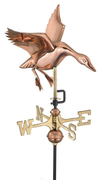 Landing Duck Weathervane -0