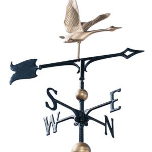 30" Full-Bodied Goose Weathervane-0