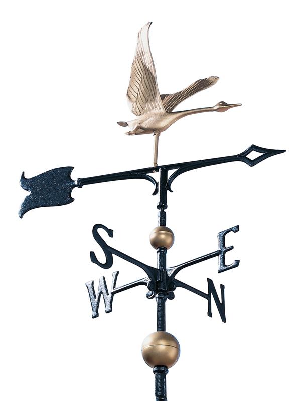 30" Full-Bodied Goose Weathervane-0