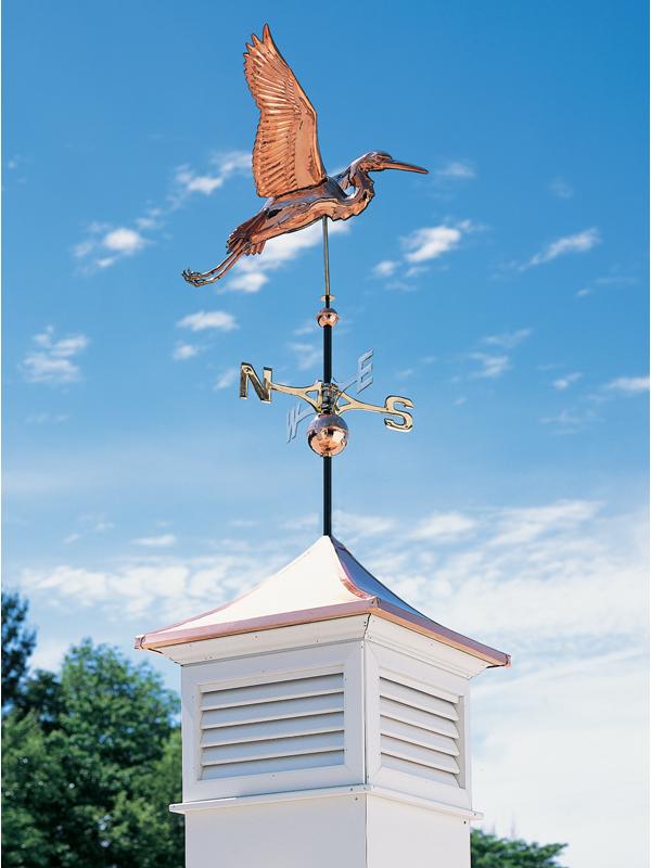 Copper Heron Weathervane-4194