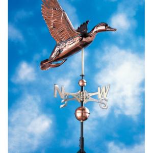 Copper Duck Weathervane-0