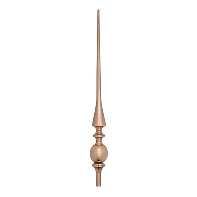 28" Aragon Polished Copper Rooftop Finial-0