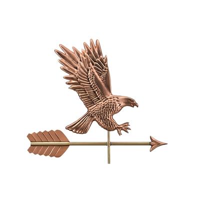 American Bald Eagle Weathervane Handcrafted From Pure Copper-4662