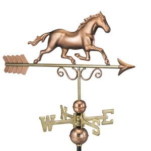 Hand Crafted American Galloping Horse Weathervane-0