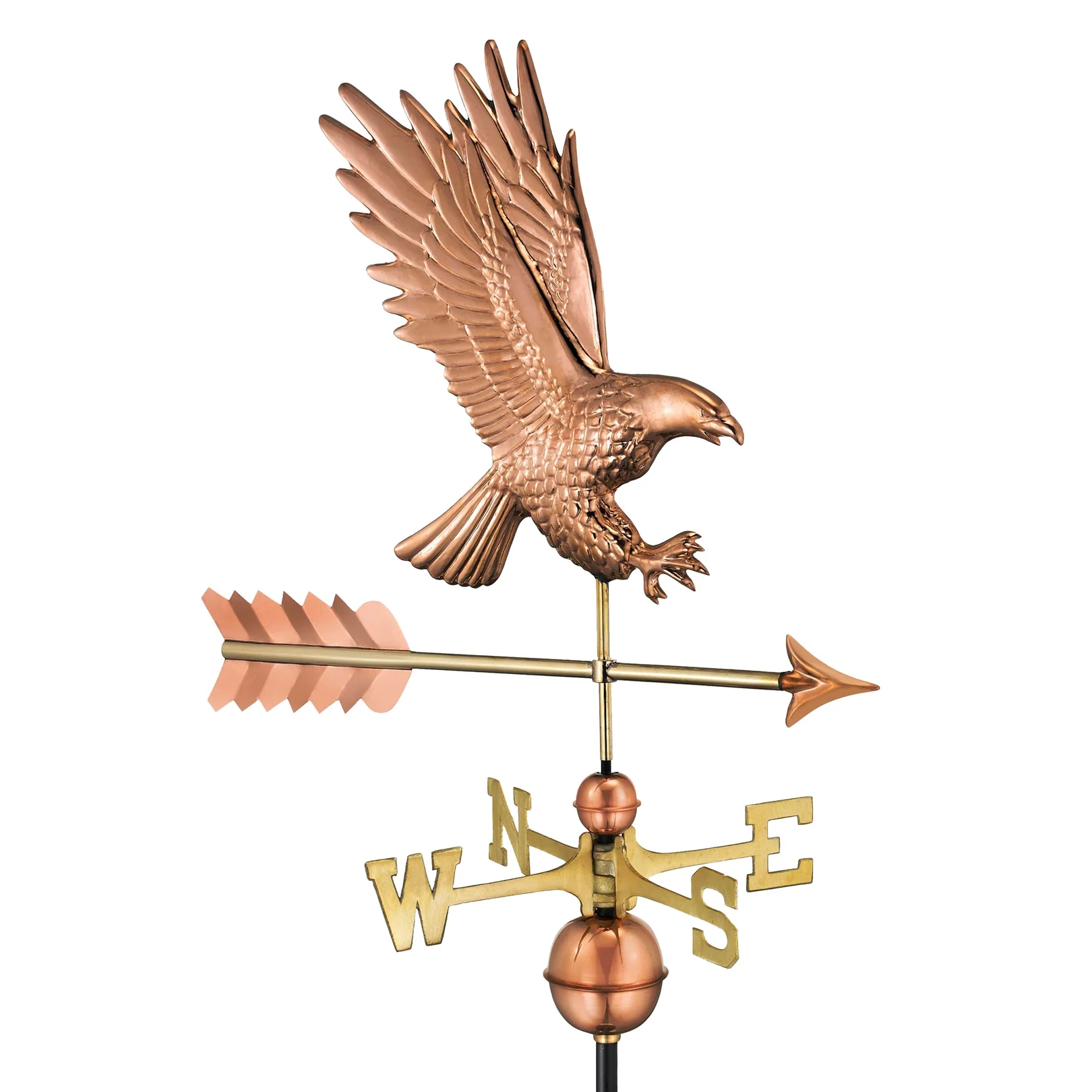 American Bald Eagle Weathervane - Pure Copper