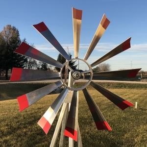 14" Aluminum Windmill Top (for 4 Foot Windmill)