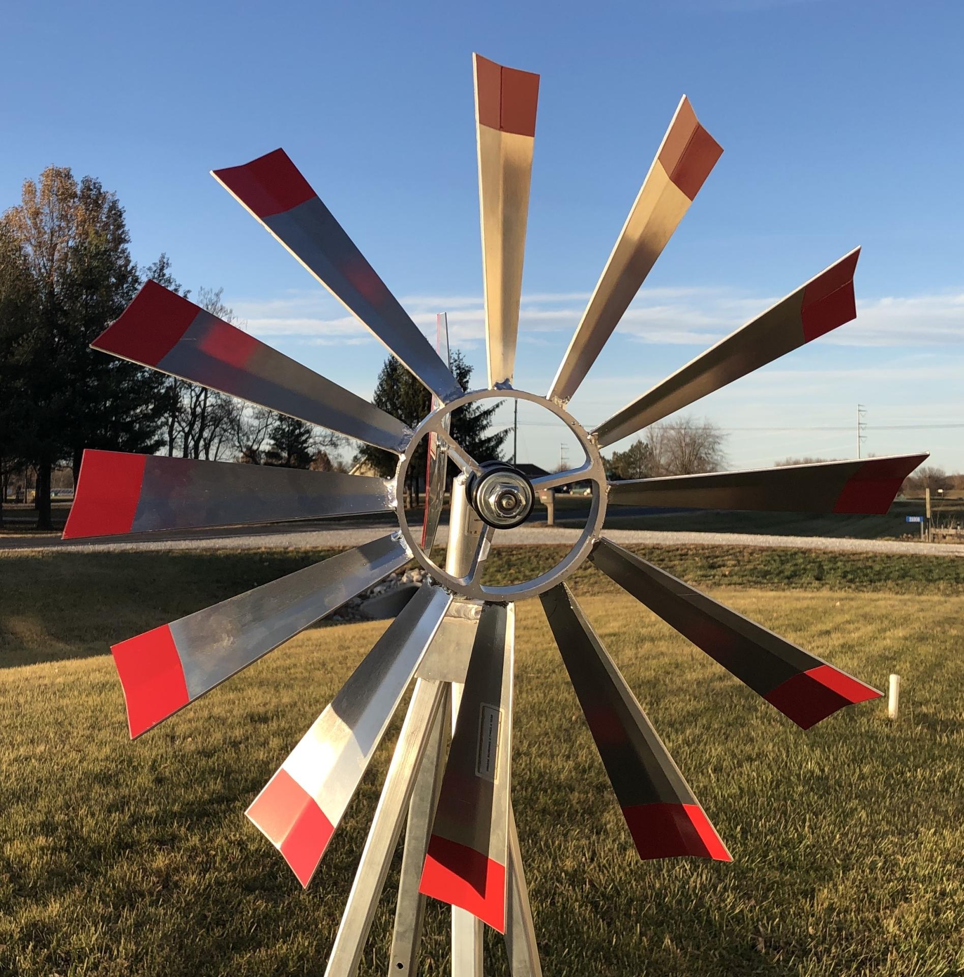 20"Aluminum Windmill Top (for 6 Foot Windmill)