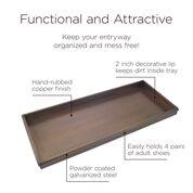 Classic Multi-Purpose Boot Tray - Copper Finish - Image 3