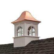 Smithsonian Washington Vinyl Cupola with Copper Roof By Good Directions