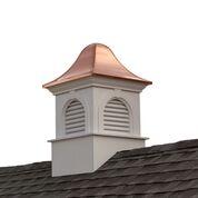Smithsonian Ridgefield Vinyl Cupola with Copper Roof By Good Directions