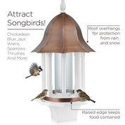Manor Feeder White with Pure Copper Roof - Image 4