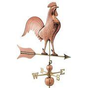 Barn Rooster Estate Weathervane - Pure Copper - Image 4