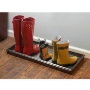 Double Circles Multi-Purpose Boot Tray - Dark Zinc, Gray Finish - Image 4