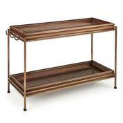Squares Double Boot Tray with Stand