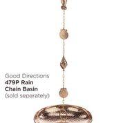 Seashore Pure Copper 8.5 ft. Rain Chain - Image 3