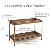 Circles Double Boot Tray with Stand - Image 4