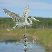 Blue Heron Weathervane - Pure Copper - Image 7