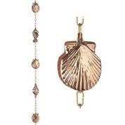 Seashore Pure Copper 8.5 ft. Rain Chain