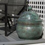 Key West Hose Pot w/ Lid - Blue Verde - Image 2