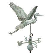 Blue Heron Weathervane - Pure Copper - Image 6