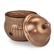 La Jolla Hose Pot with Lid - Copper Finish