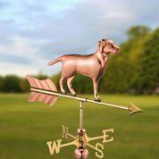 Labrador Retriever Cottage Weathervane - Pure Copper w/ Roof Mount - Image 2