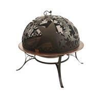 Fire Pit with Orion FireDome Spark Screen