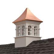 Smithsonian Stafford Vinyl Cupola with Copper Roof By Good Directions