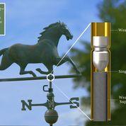 Horse Weathervane - Pure Copper - Image 4